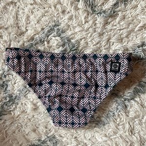 Jolyn Andy Bikini Bottoms Small Geometric Print